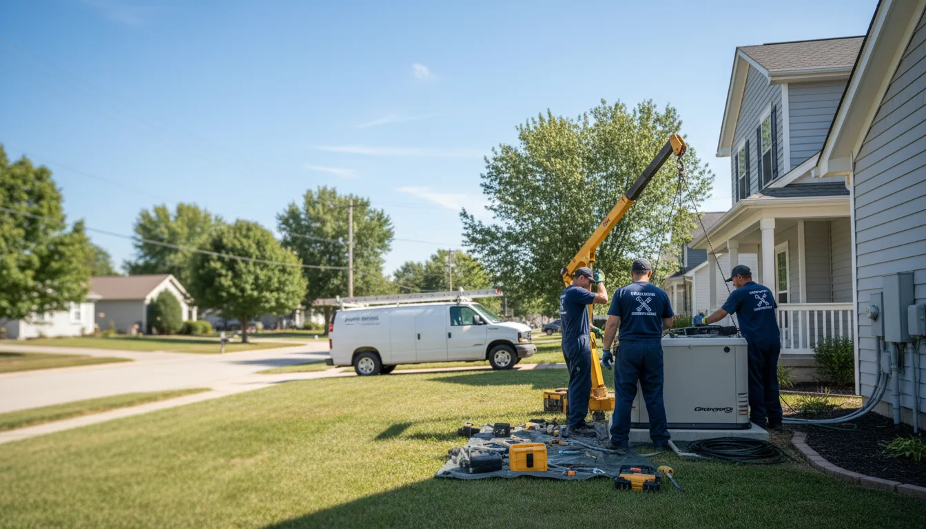 Generator Installation in Cooksburg, PA near me